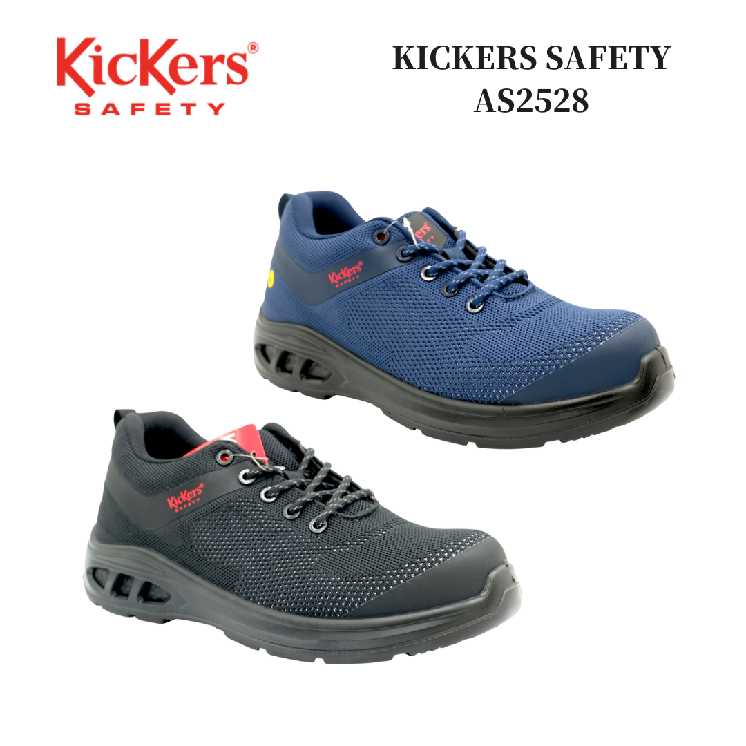 [KICKERS SAFETY] AS2528 LIGHT WEIGHT COMPOSITE TOE ESD SPORT SAFETY SHOES